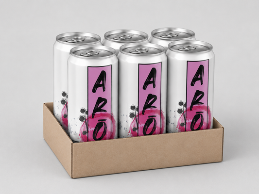 ARO Fermented Aronia Sparkling Drink — 6 Pack