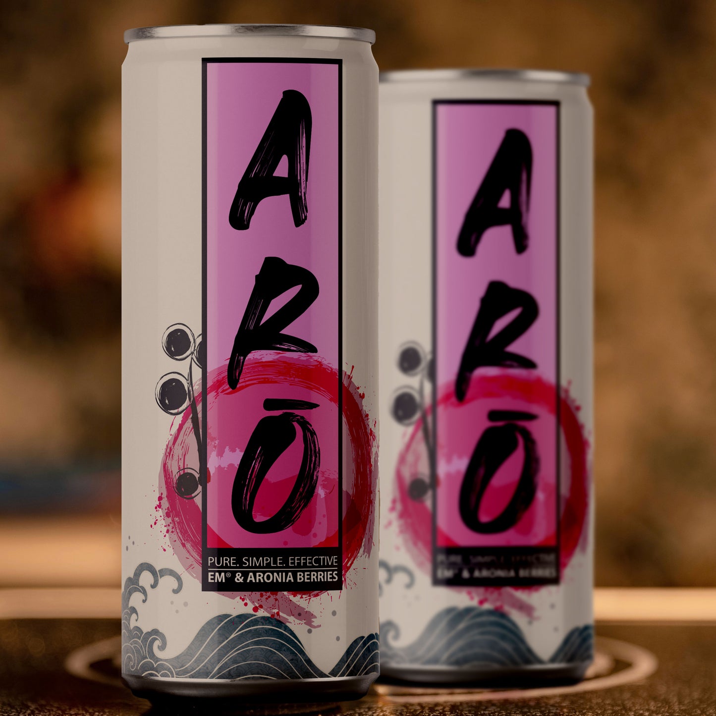 Fermented Aronia Sparkling Drink - 12 Pack