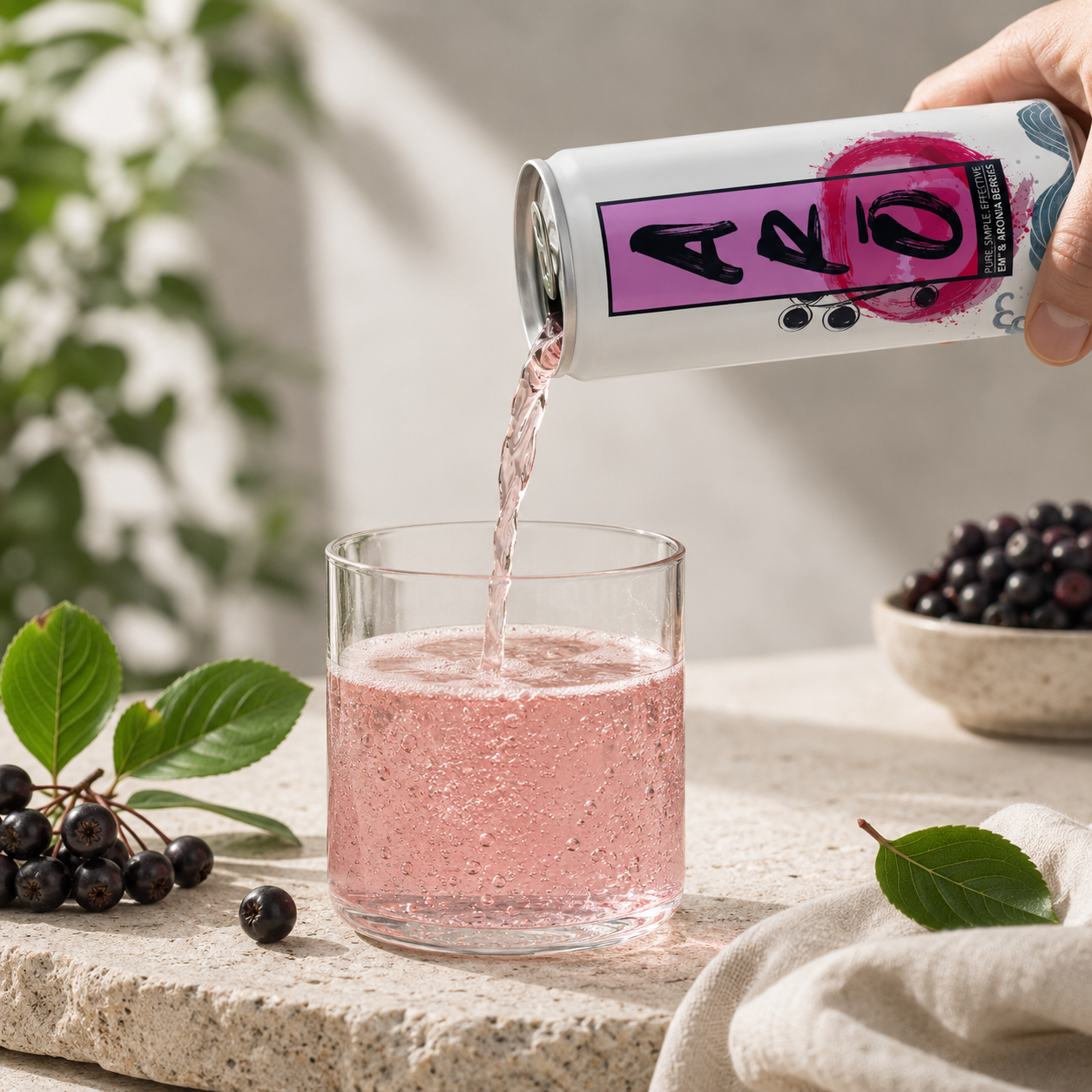 ARO Fermented Aronia Sparkling Drink — 6 Pack